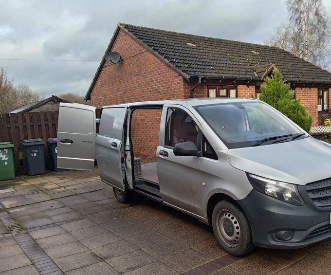 BVan delivery van